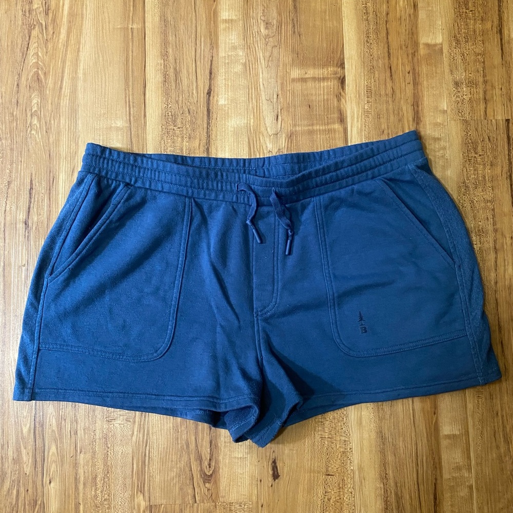 Women’s Bass Blue Shorts with Drawstring Elastic Waistband
